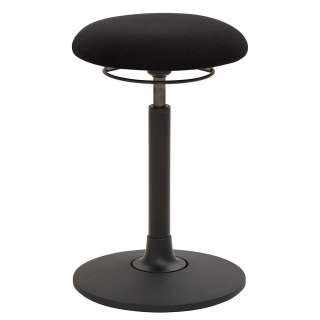 Ergonomischer Arbeitshocker in Schwarz Made in Germany