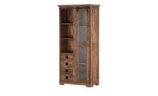 Woodford Vitrine  Shiba ¦ holzfarben Kommoden & Sideboards > Vitrinen - Höffner