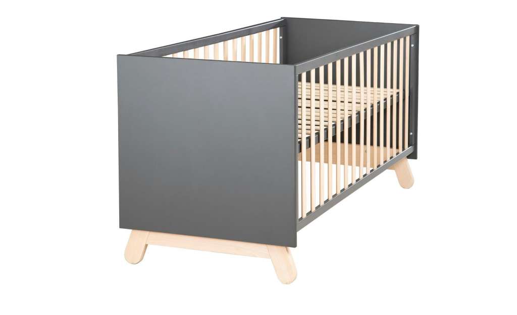 Roba Kombi-Kinderbett ¦ schwarz Baby > Babymöbel > Babybetten - Höffner