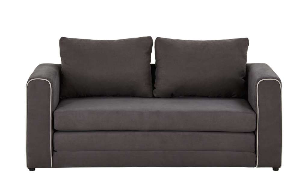 smart Schlafsofa  Laura ¦ grau Polstermöbel > Sofas > 2-Sitzer - Höffner