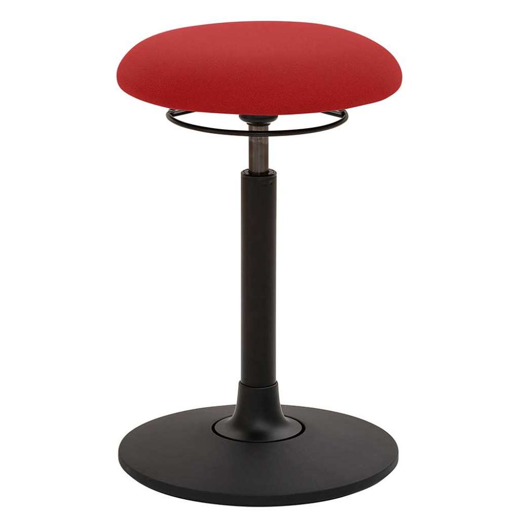 Moderner Arbeitshocker ergonomischer Sitz Gasdruck höhenverstellbar