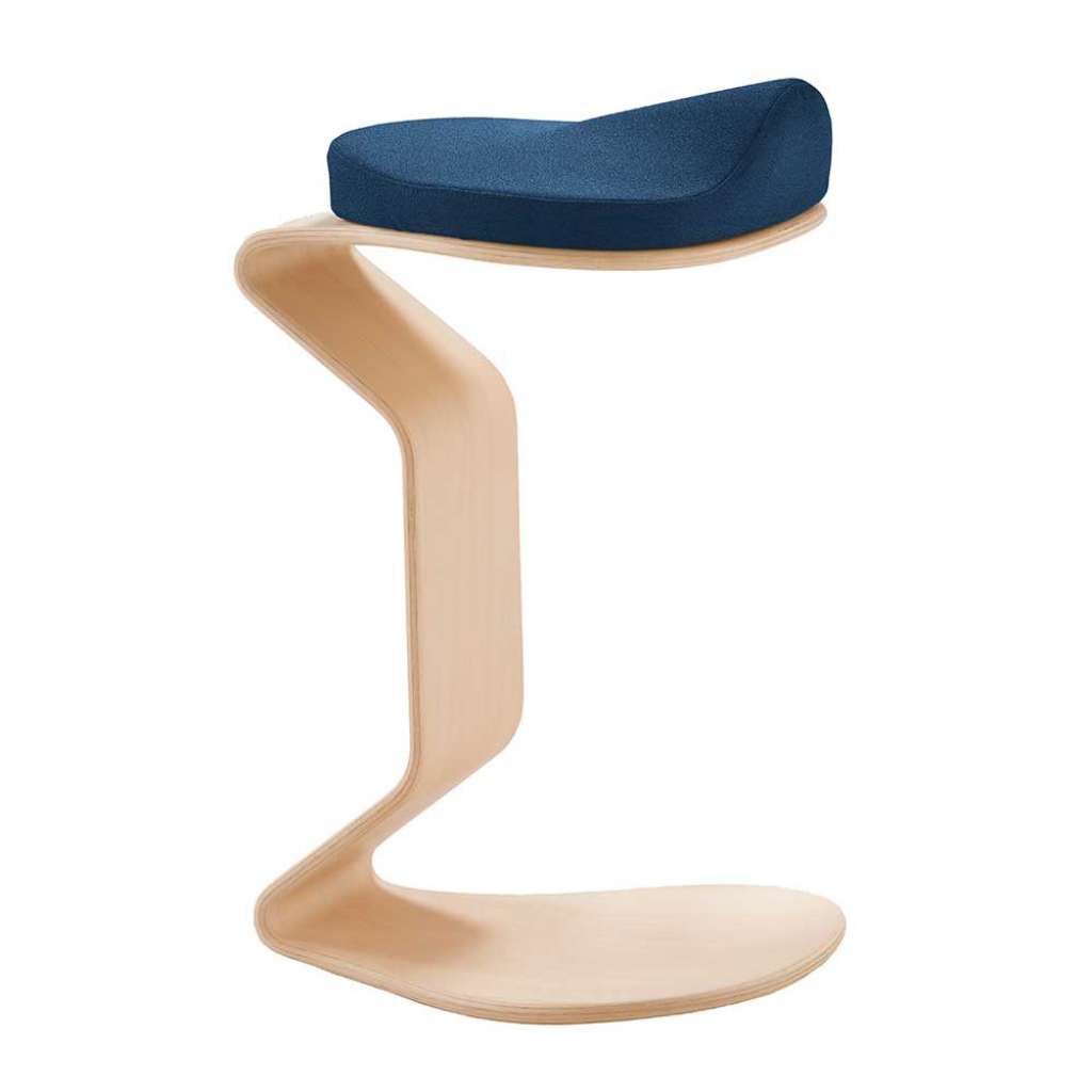 Hocker mit Sattelsitz Gestell in C Form