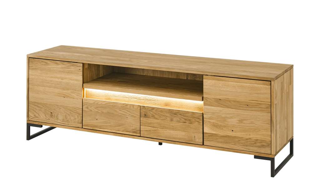 Westerburg Lowboard massiv  Texas ¦ holzfarben Kommoden & Sideboards > Lowboards - Höffner