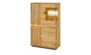 Westerburg Vitrine massiv  Texas ¦ holzfarben Kommoden & Sideboards > Vitrinen - Höffner
