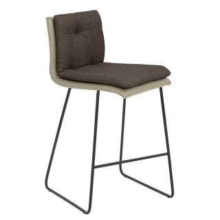 Hocker mit Rückenlehne für Küchentresen und Bar 67 cm Sitzhöhe