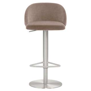Barhocker in Cocktailform mit gepolsterter Rückenlehne Made in Germany