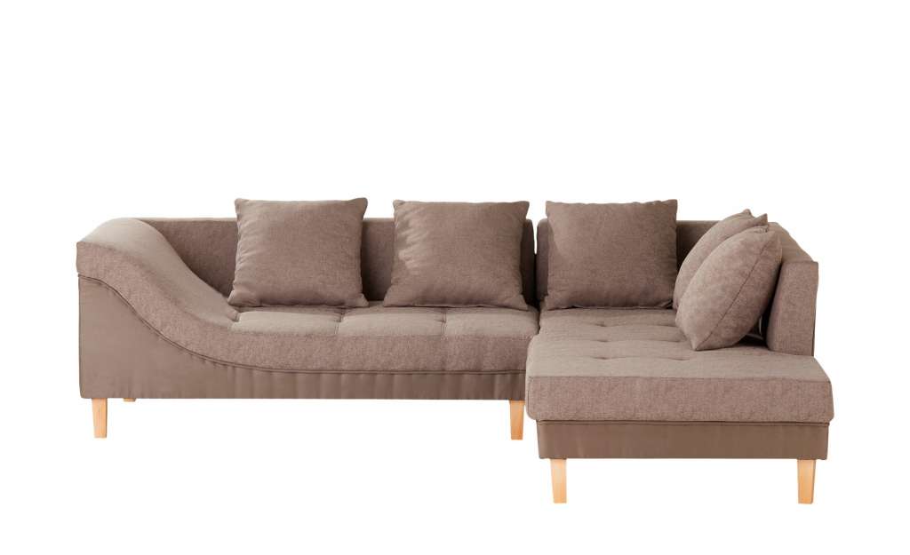 Ecksofa  Rita ¦ braun Polstermöbel > Sofas > Ecksofas - Höffner