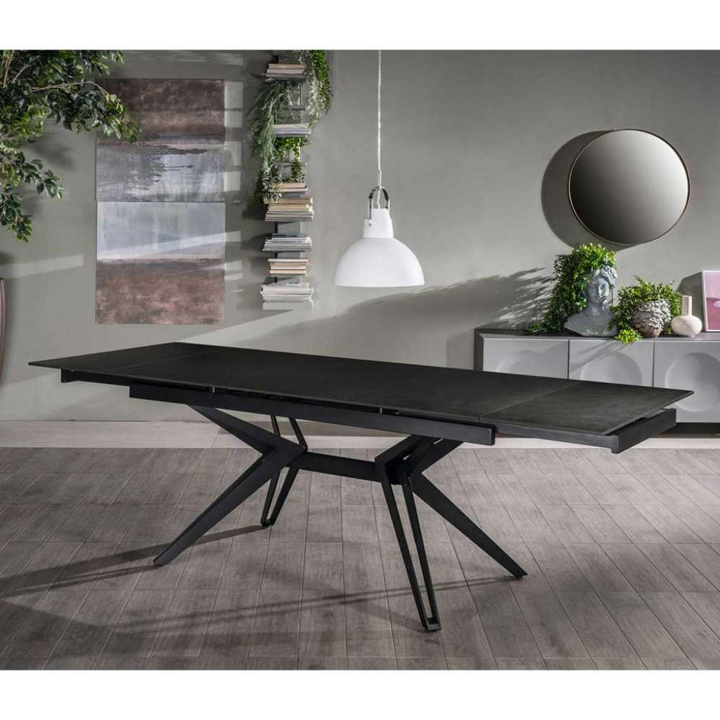 Ausziehtisch in modernem Design Keramikplatte