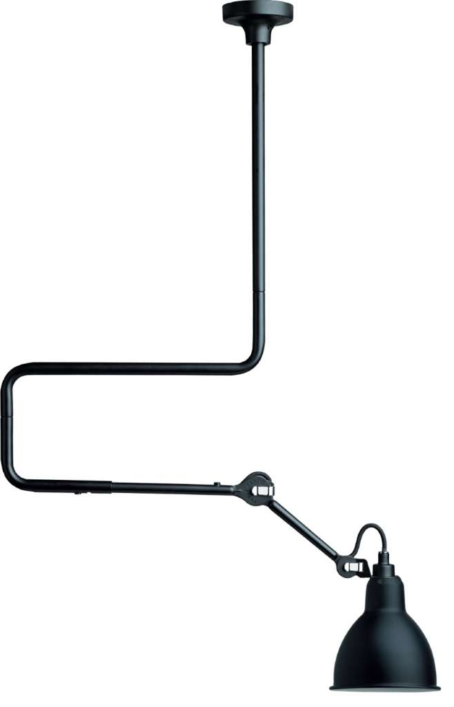 DCW éditions - LAMPE GRAS N°312 Hängeleuchte - schwarz - rund - indoor