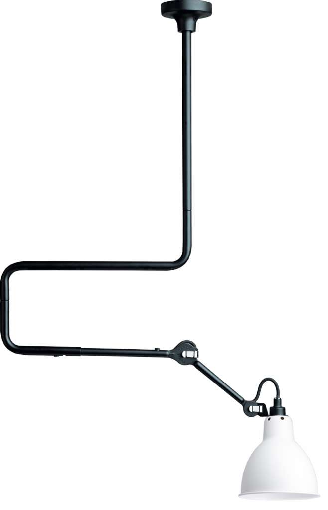 DCW éditions - LAMPE GRAS N°312 Hängeleuchte - weiß - rund - indoor