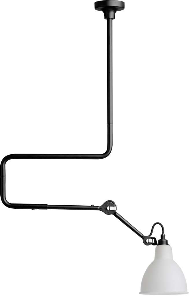 DCW éditions - LAMPE GRAS N°312 Hängeleuchte - polycarbonat - rund - indoor