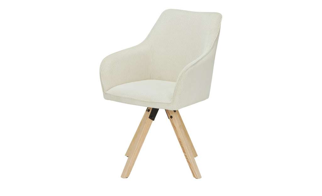 Polsterstuhl  Benito ¦ beige Stühle > Esszimmerstühle > Esszimmerstühle mit Armlehnen - Höffner