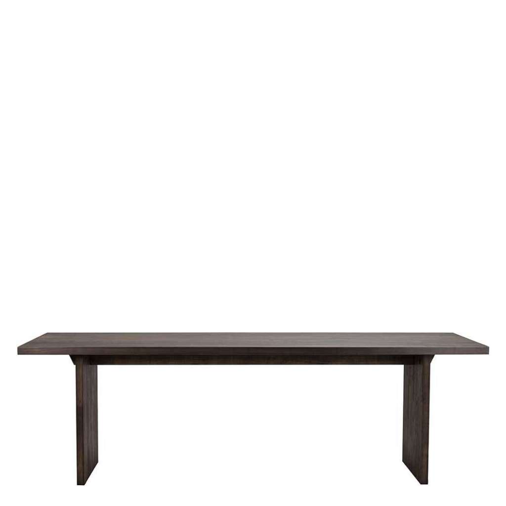 Massiver Esszimmer Tisch 240 cm breit Wangen Gestell