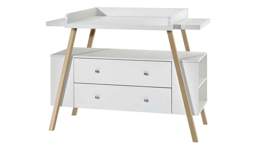 Wickelkommode  Holly Nature ¦ weiß Baby > Babymöbel > Wickelkommoden - Höffner