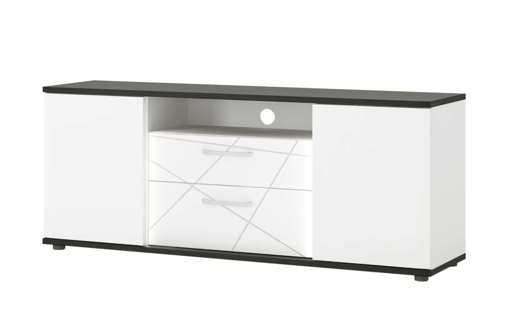 Lowboard  Venedig ¦ weiß Kommoden & Sideboards > Lowboards - Höffner
