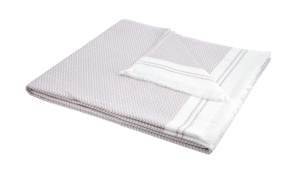 Strandtuch ¦ grau ¦ 100% Baumwolle Badtextilien und Zubehör > Handtücher & Badetücher > Strandtücher - Höffner