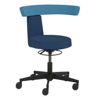 Arbeitsdrehhocker mit Armablage modernem Design