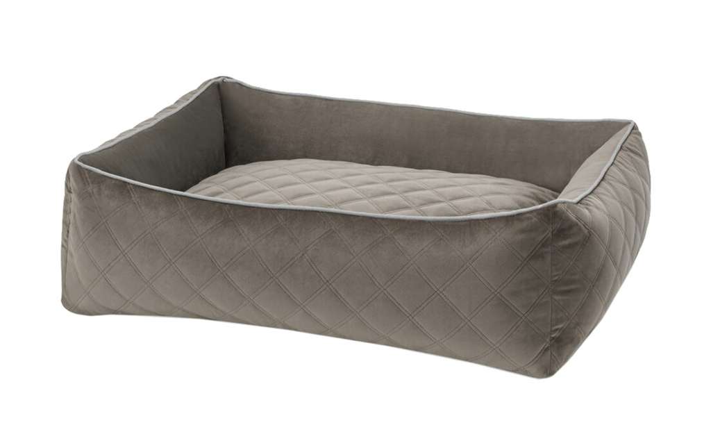LABONI Hundebett Samt  Classic ¦ grau Aktuelle Gutschein Aktion > Schlafzimmer Aktion - Höffner