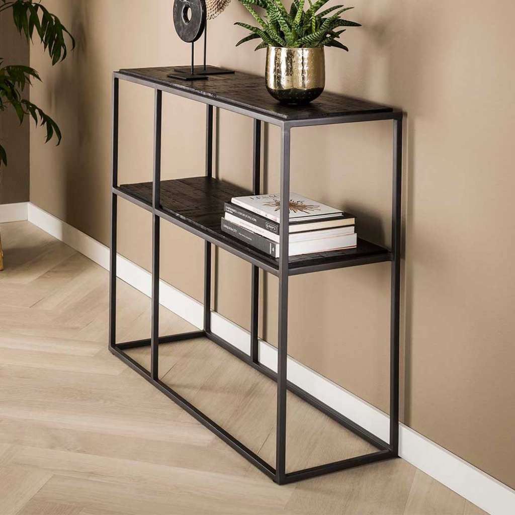 Telefonkonsole im Industry und Loft Stil 90 cm breit