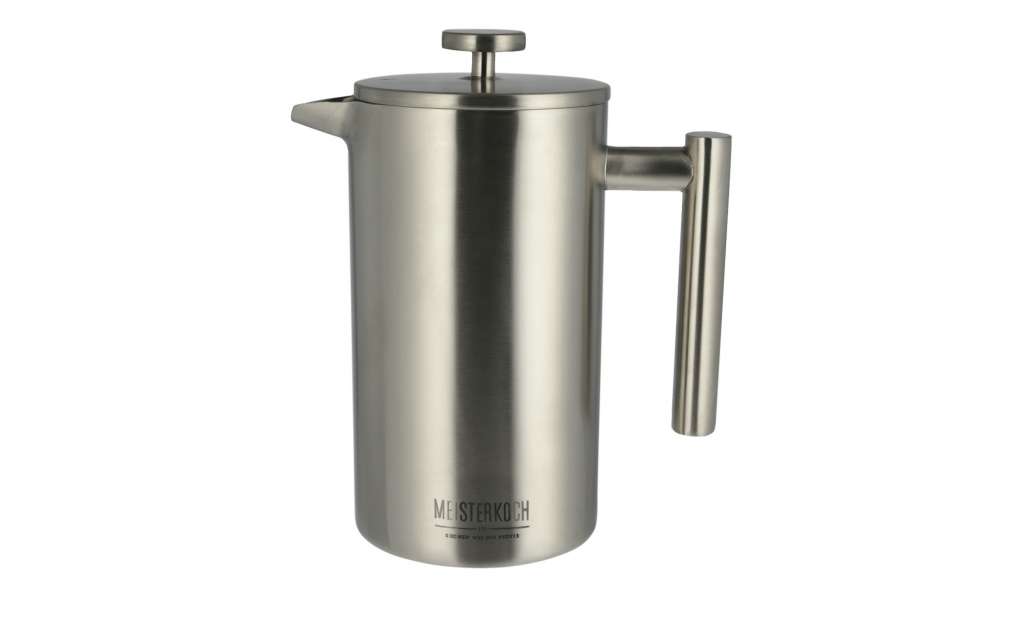 Meisterkoch Kaffeepresse  CENA ¦ silber ¦ Körper und Griff aus rostfreiem Edelstahl, Edelstahl Ø: 22 Aktuelle Gutschein Aktion > Schlafzimmer Aktion - Höffner