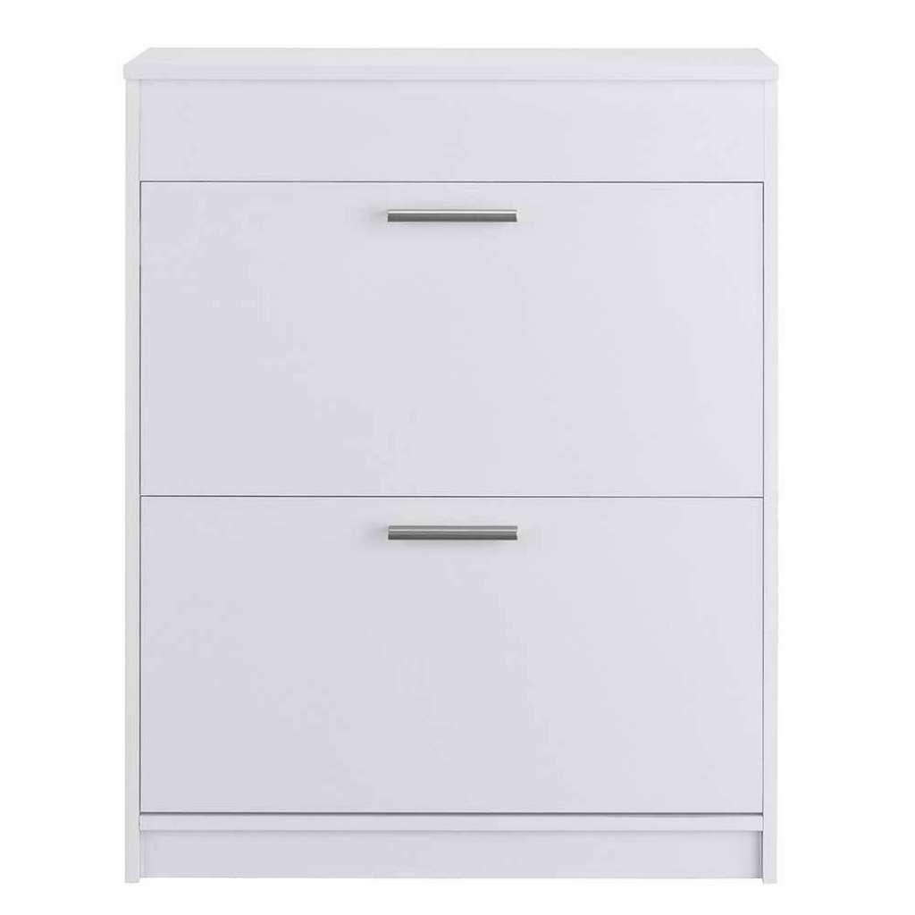 Weißer Schuhkipper mit zwei Schuhwalzen 95 cm hoch