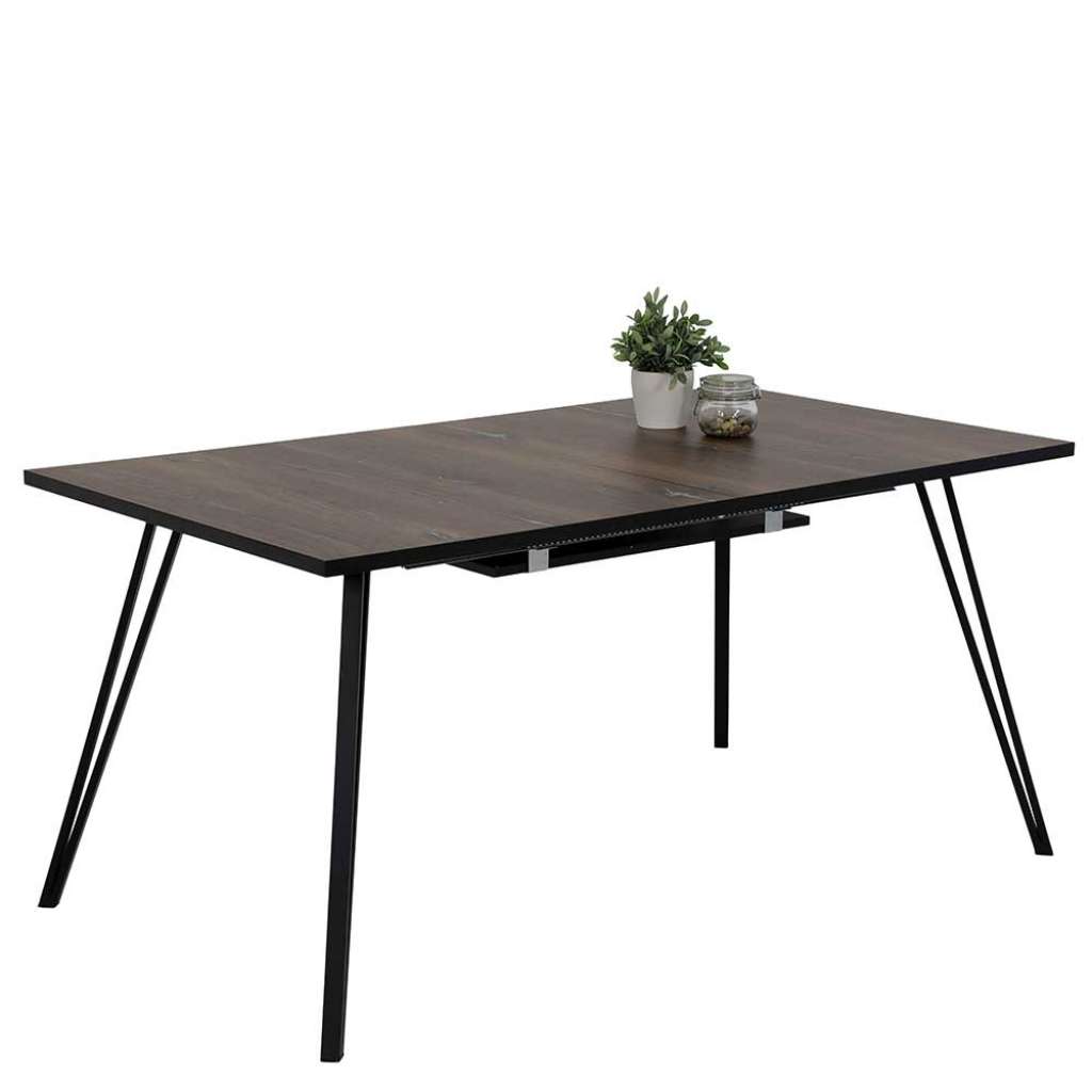 Esszimmertisch mit zwei Einlegeplatten bis 240 cm breit