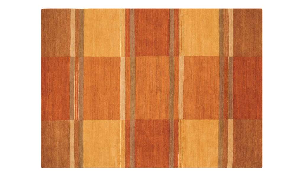 Handgeknüpfter Naturteppich  Sensation Silk Soya ¦ orange ¦ Wolle Aktuelle Gutschein Aktion > Schlafzimmer Aktion - Höffner