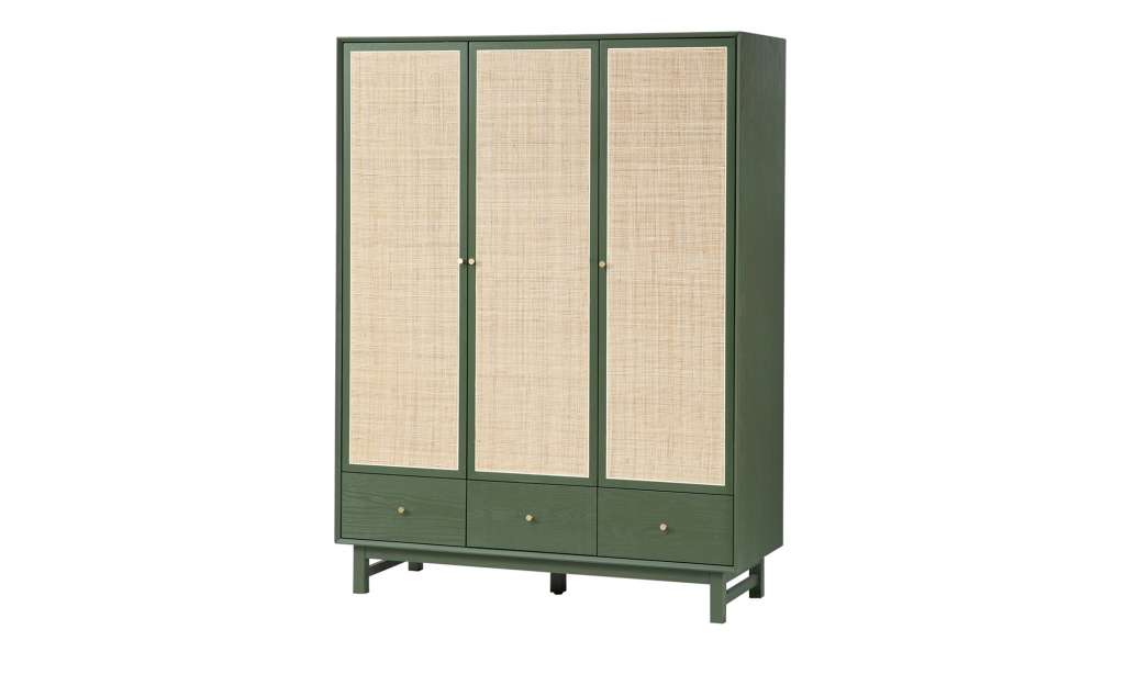 Kleiderschrank, 3-türig  Kokoon ¦ holzfarben Schränke > Schranksysteme - Höffner