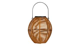 Solar-Tischleuchte, Laterne´ Rattan coffee ¦ braun Ø: 17 Lampen & Leuchten > Außenleuchten - Höffner