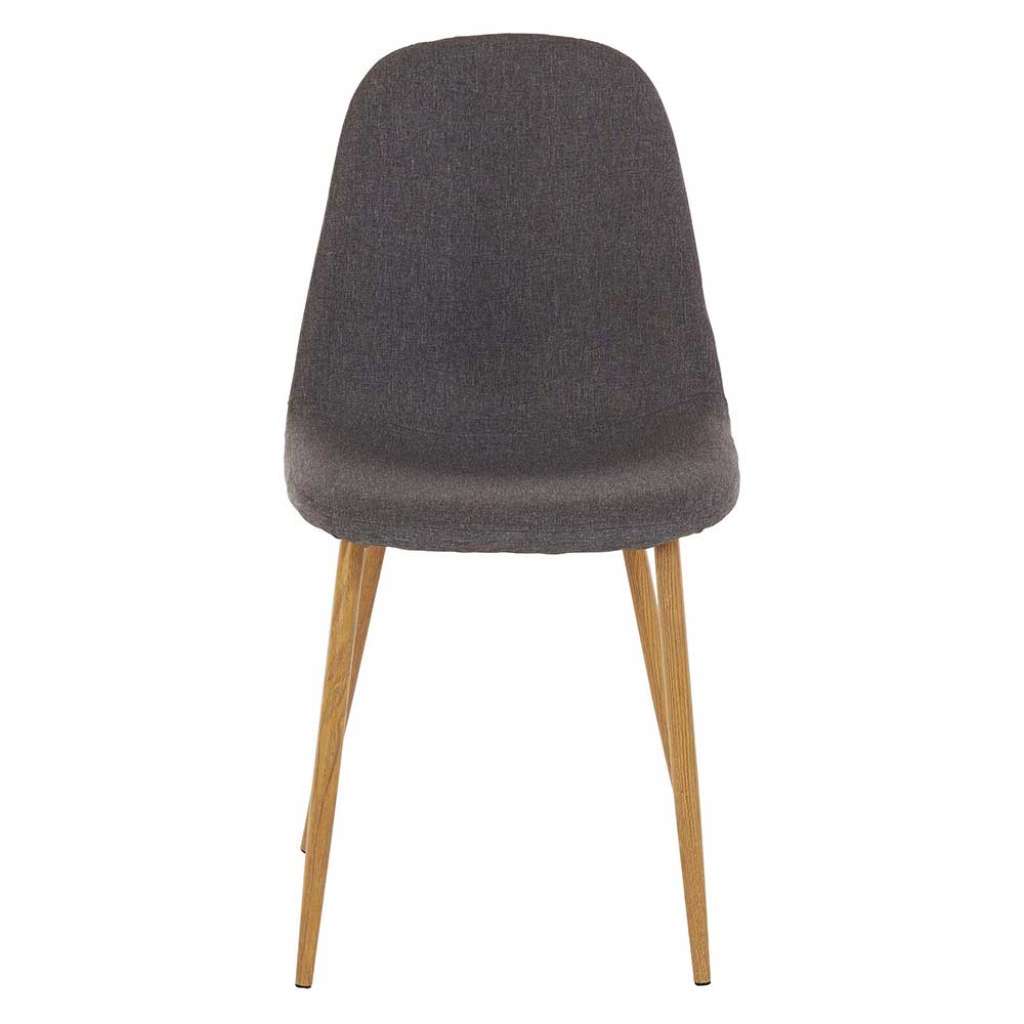 Esszimmerstühle im Skandi Design Anthrazit (4er Set)