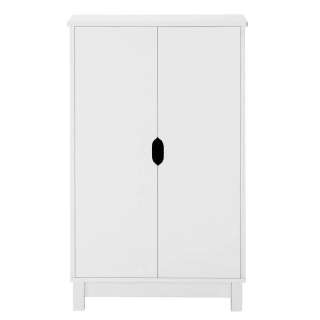 Wäsche Kommode in Weiß 100 cm hoch 60 cm breit