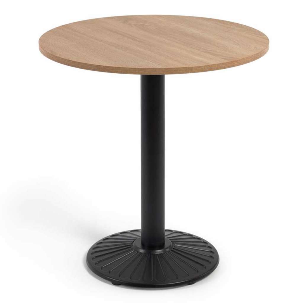 Küchen Tisch mit runder Tischplatte Retrostil