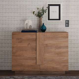 Wohnzimmer Kommode mit zwei Drehtüren modernem Design