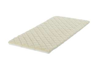 Matratzentopper  Elegant Lammflor ¦ weiß Matratzen & Zubehör > Matratzen Größen > Matratzen 90x200 - Höffner