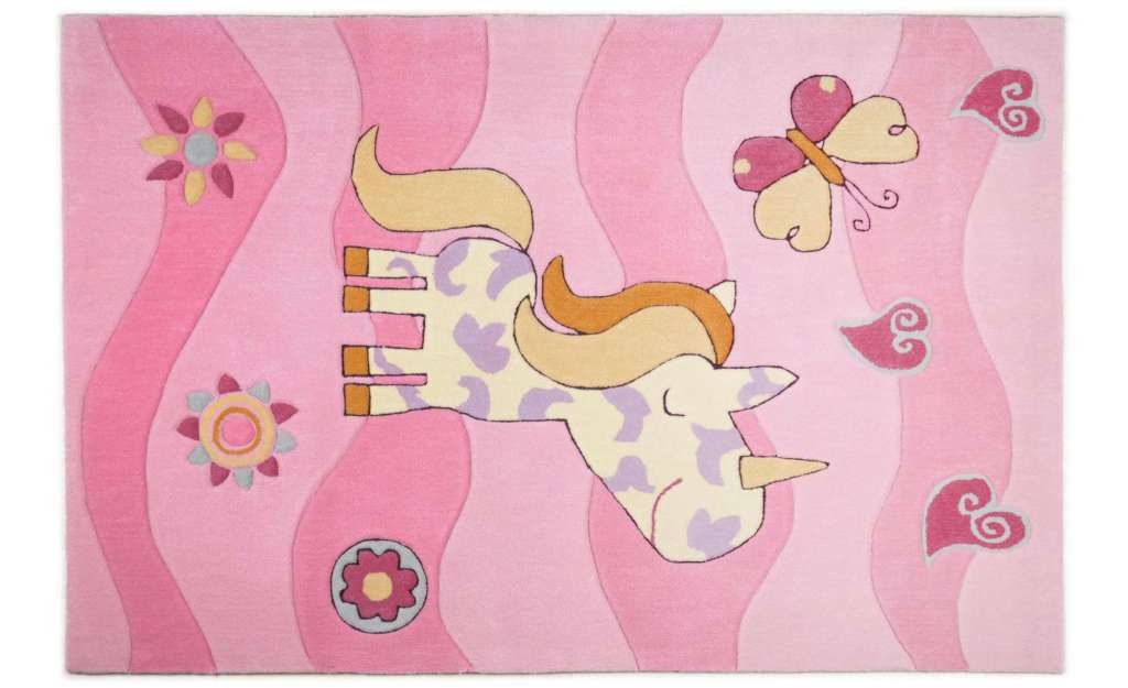 THEKO Kinderteppich ¦ rosa/pink ¦ Synthethische Fasern Teppiche > Kinderteppiche - Höffner