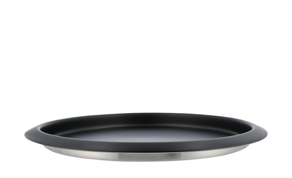 for friends Serviertablett anthrazit ¦ grau ¦ Edelstahl Ø: 35 Küchenzubehör & Helfer > Tabletts & Etageren - Höffner