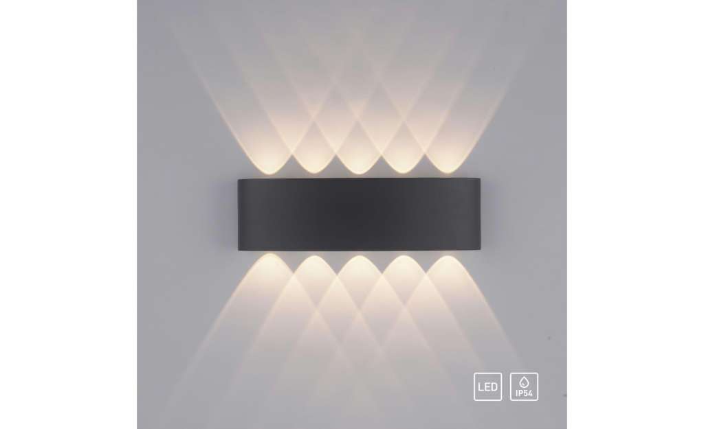 Paul Neuhaus Wandleuchte ¦ grau Lampen & Leuchten > Innenleuchten > Wandleuchten - Höffner