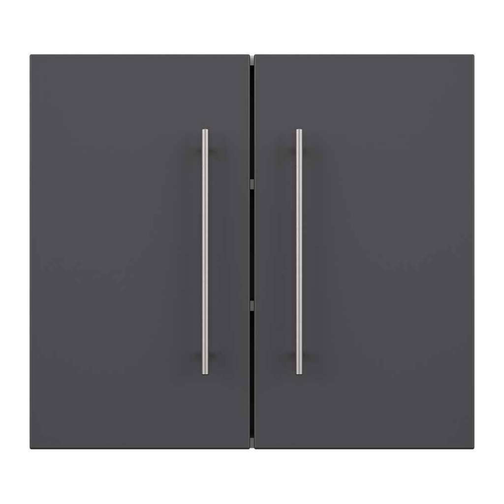 Badezimmer Hängeschrank in Anthrazit Made in Germany