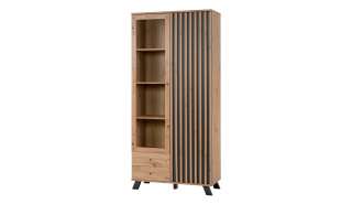 Vitrine  Harmony ¦ holzfarben Kommoden & Sideboards > Vitrinen - Höffner