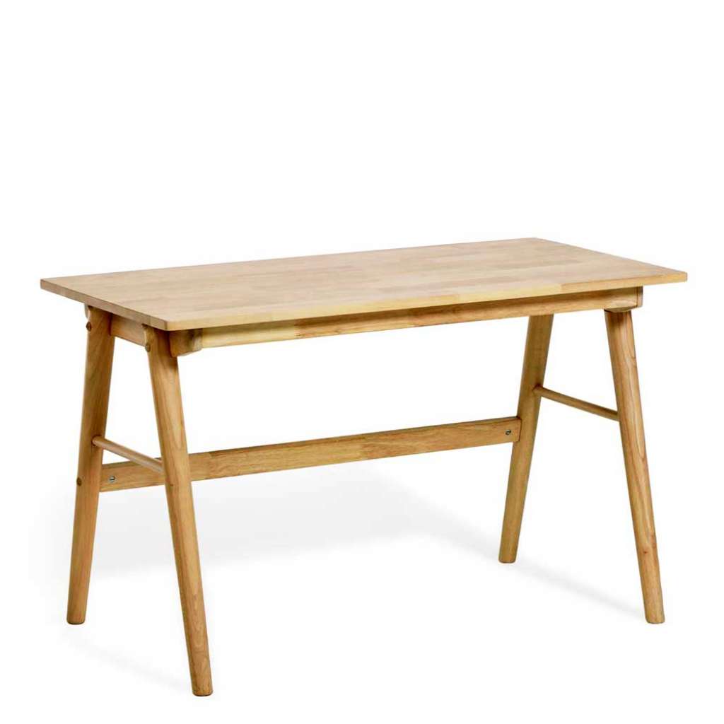 Laptopschreibtisch im Skandi Design 120 cm breit - 60 cm tief
