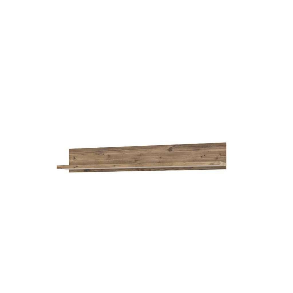 Wohnzimmerregal im Industry und Loft Stil 147 cm breit