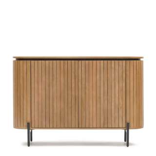 Skandi Stil Sideboard mit Vierfußgestell aus Metall 120 cm breit