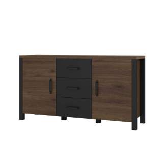 Wohnzimmer Kommode im Industry und Loft Stil 147 cm breit