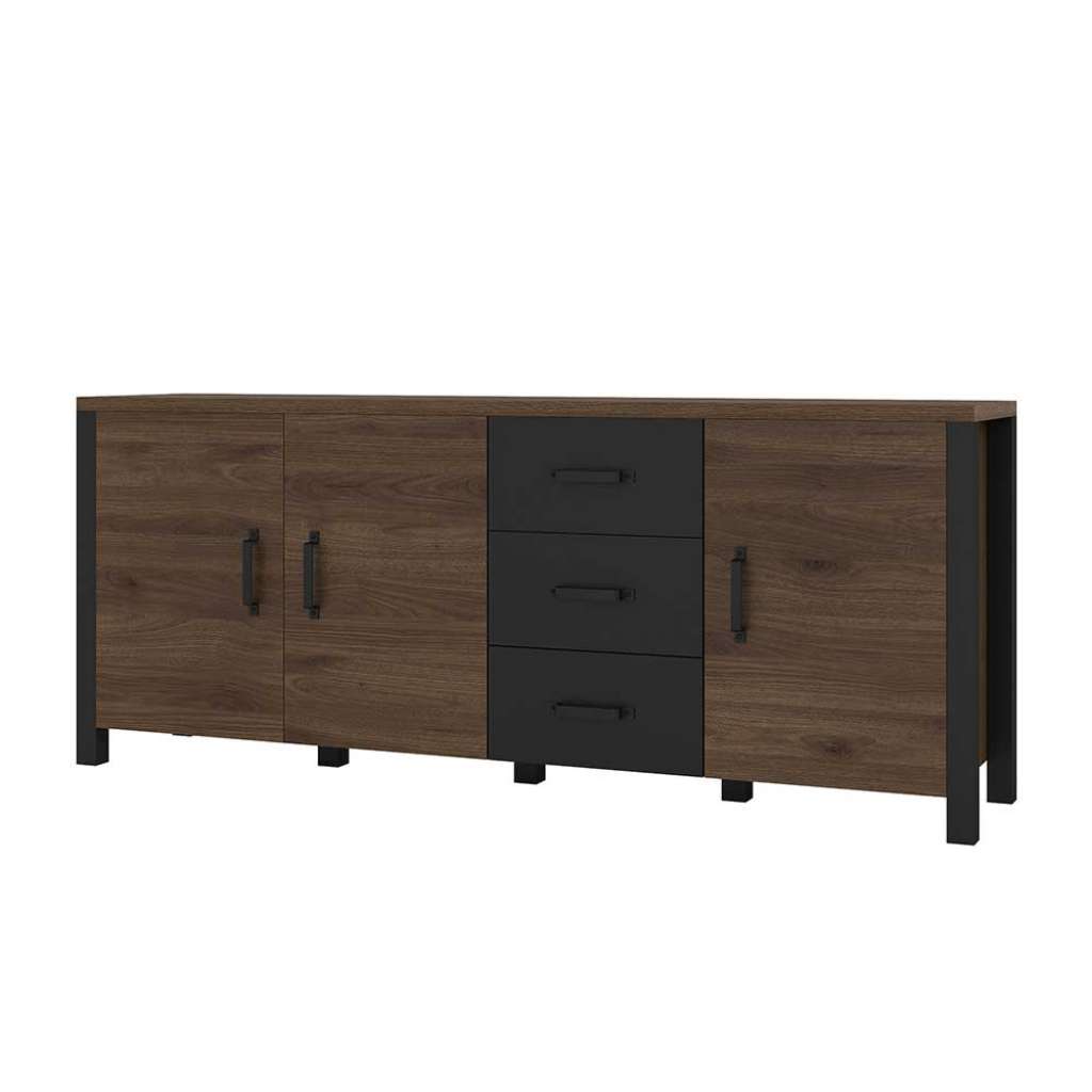 XL Esszimmer Kommode im Industry und Loft Stil 193 cm breit