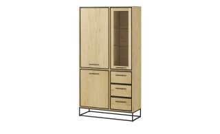 Vitrine  Winchester ¦ holzfarben Kommoden & Sideboards > Vitrinen - Höffner