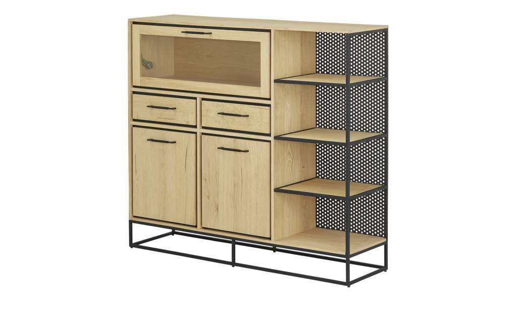 Highboard  Winchester ¦ holzfarben Kommoden & Sideboards > Highboards - Höffner