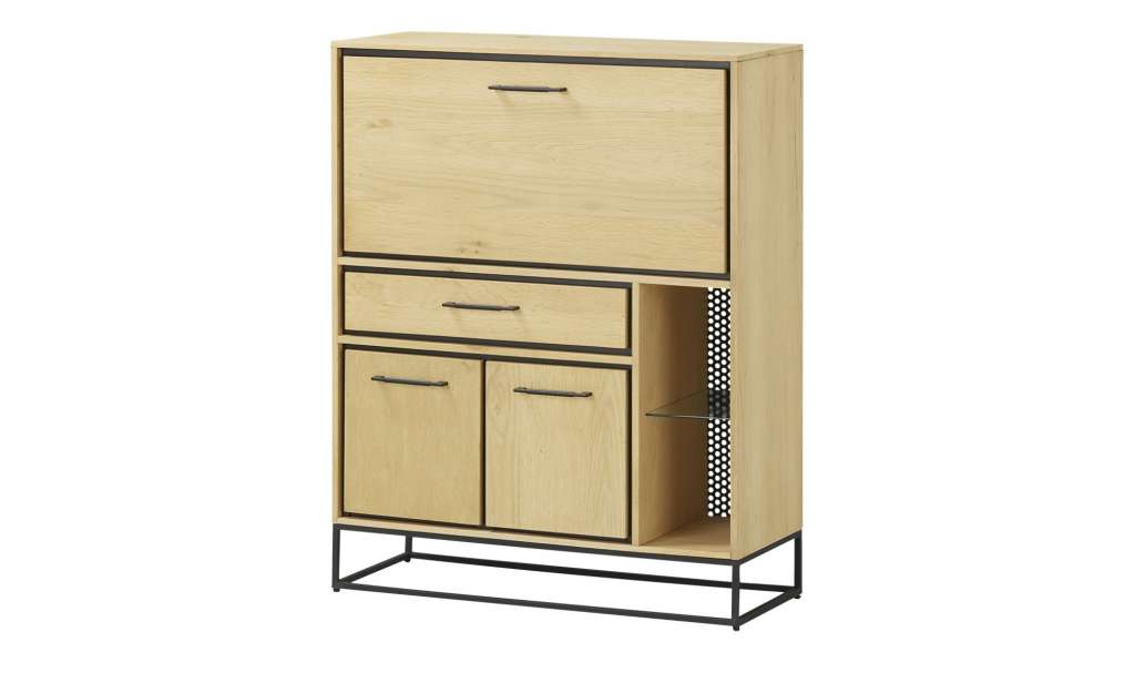 Homeoffice-Schrank  Winchester ¦ holzfarben Kommoden & Sideboards > Highboards - Höffner