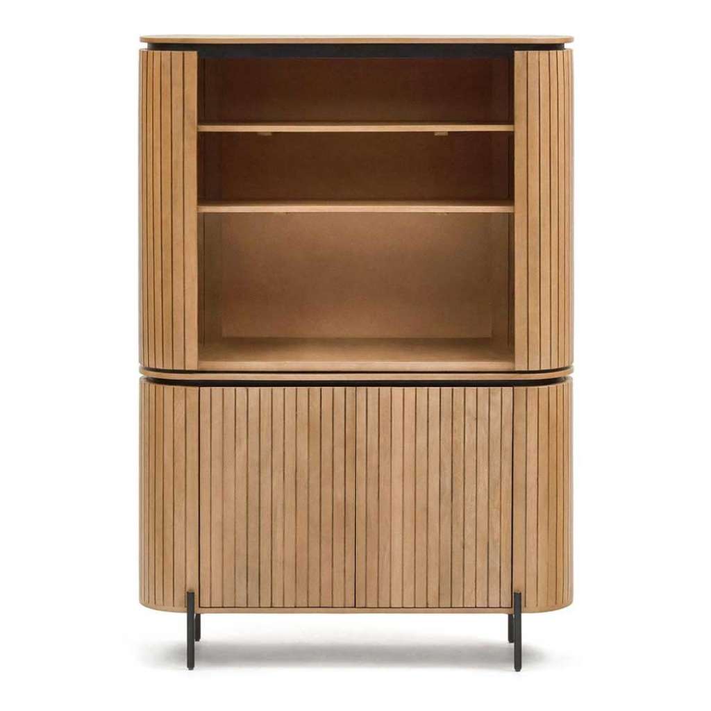 Bufettschrank im Skandi Design Vierfußgestell aus Metall