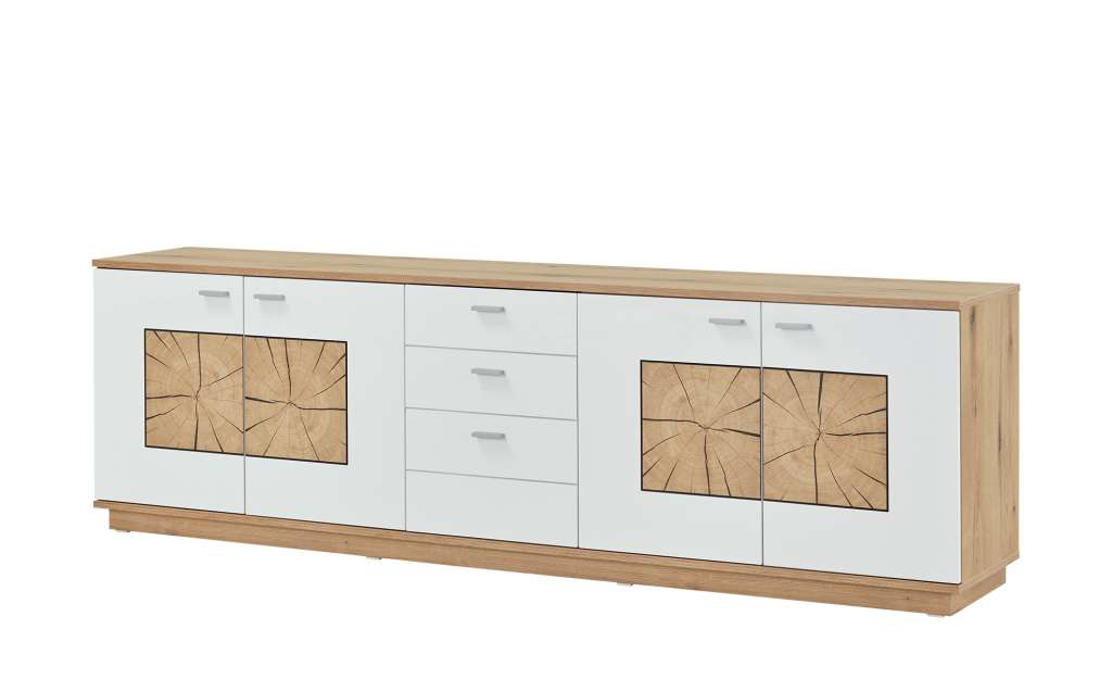 uno Lowboard  Dakota White ¦ weiß Kommoden & Sideboards > Lowboards - Höffner