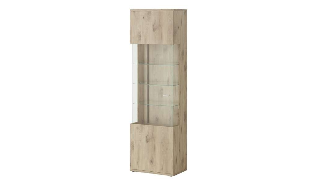 uno Vitrine  Aura ¦ holzfarben Kommoden & Sideboards > Vitrinen - Höffner